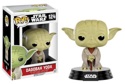 Pop Star Wars Dagobah Yoda Vinyl Figure