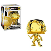 Pop Marvel Studios 10th Black Widow Gold Chrome Vinyl Figure