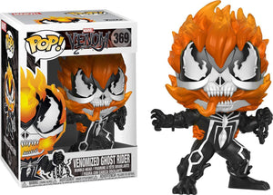 Pop Marvel Venom Venomized Ghost Rider Vinyl Figure Special Edition