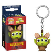 Pocket Pop Alien Remix Bullseye Vinyl Key Chain