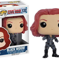 Pop Marvel Civil War Black Widow Vinyl Figure