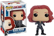 Pop Marvel Civil War Black Widow Vinyl Figure