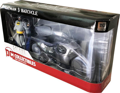 Batman Animated Series Batman & Batcycle Action Figure Set