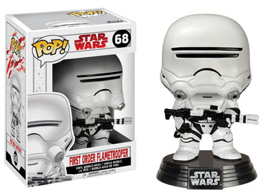 Pop Star Wars Last Jedi First Order Flametrooper Vinyl Figure