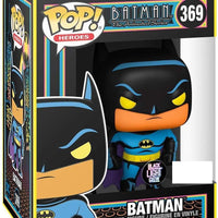 Pop Black Light Batman the Animated Series Batman Glow Vinyl Figure Hot Topic Exclusive