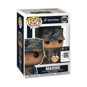 Pop Military Marine Female Vinyl Figure