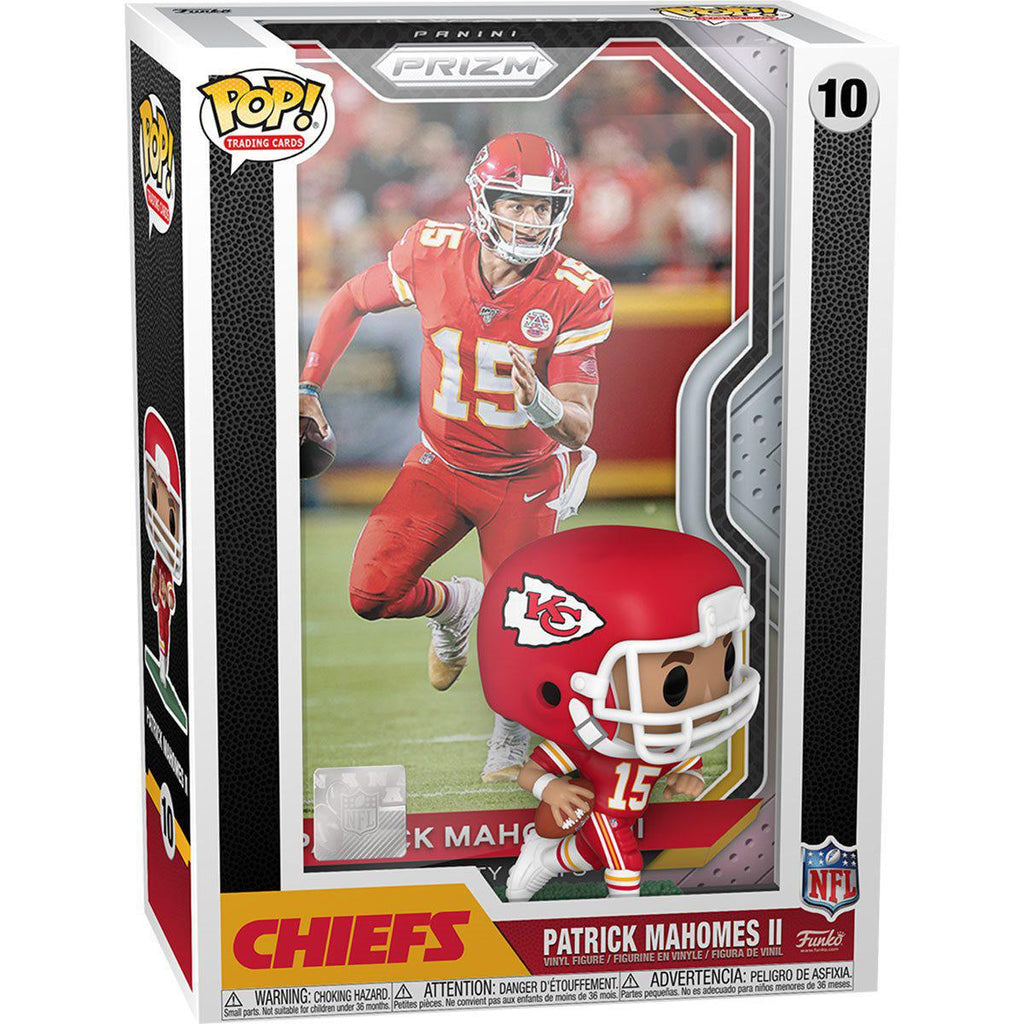 Pop Trading Cards NFL KC Chiefs Patrick Mahomes Vinyl Figure #10