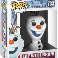 Pop Frozen 2 Olaf with Bruni Vinyl Figure