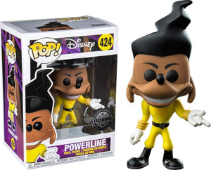 Pop Disney Goofy Movie Powerline Vinyl Figure Hot Topic Exclusive #424