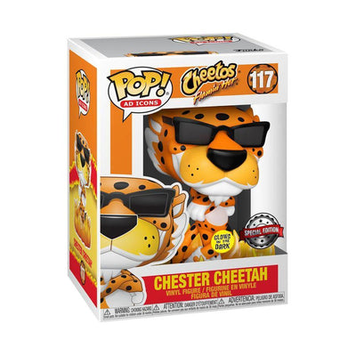 Pop Cheetos Flamin Hot Chester Cheetah Vinyl Figure BoxLunch Exclusive