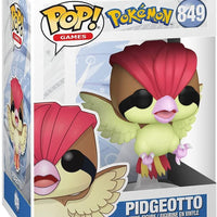 Pop Pokemon Piedgeotto Vinyl Figure #849