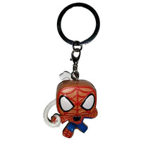 Pocket Pop Marvel Holiday Spider-Man Gingerbread Vinyl Key Chain Special Edition