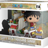 Pop One Piece Luffy with Thousand Sunny Vinyl Figure 2023 Winter Convention #114