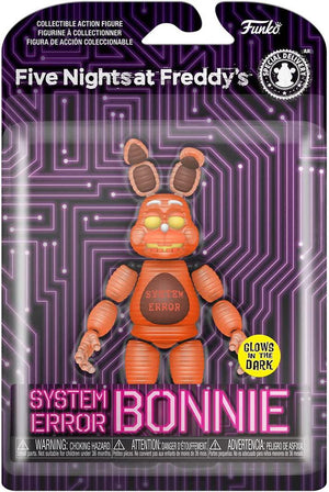 Five Nights at Freddy's System Error Bonnie Glow in the Dark Action Figure: