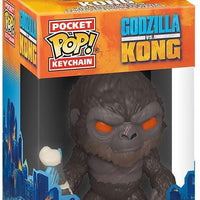 Pocket Pop Godzilla vs Kong Kong with Axe Vinyl Key Chain