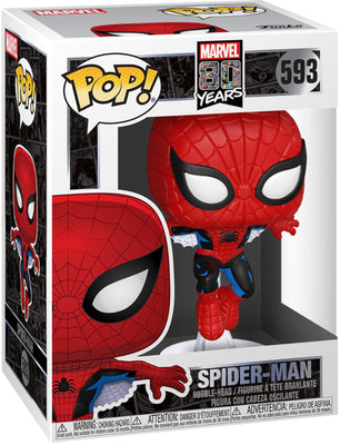 Pop Marvel 80th First Appearance Spider-Man Vinyl Figure