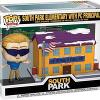 Pop Town South Park South Park Elementary with PC Principal Vinyl Figure