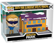 Pop Town South Park South Park Elementary with PC Principal Vinyl Figure