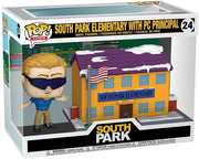 Pop Town South Park South Park Elementary with PC Principal Vinyl Figure