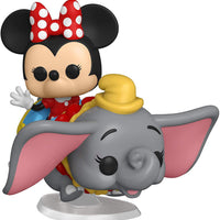 Pop Disney 65th Dumbo the Flying Attraction and Minnie Mouse Ride Vinyl Figure