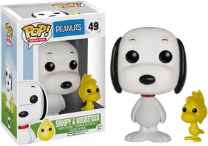 Pop Peanuts Snoopy & Woodstock Vinyl Figure