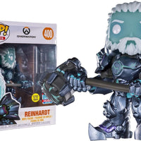 Pop Overwatch Reinhardt Glow In the Dark 6" Viny Figure NYCC 2018 Exclusive #400