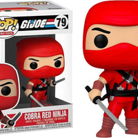 Pop G.I. Joe Cobra Red Ninja Vinyl Figure Special Edition