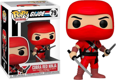 Pop G.I. Joe Cobra Red Ninja Vinyl Figure Special Edition