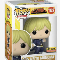 Pop My Hero Academia Neito Monoma Vinyl Figure Hot Topic Exclusive #1122