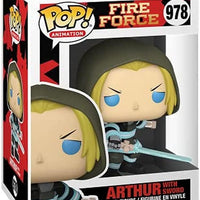 Pop Fire Force Arthur with Sword Vinyl Figure #978