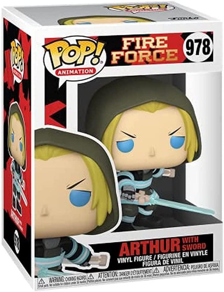 Pop Fire Force Arthur with Sword Vinyl Figure #978