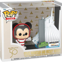 Pop Town Walt Disney World 50th Space Mountain and Mickey Mouse Vinyl Figure Amazon Exclusive