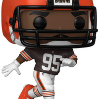 Pop NFL Browns Myles Garrett Home Uniform Vinyl Figure #161