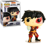 Pop Avatar the Last Airbender Zuko with Lightning Glow Vinyl Figure Special Edition #838