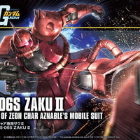 HG Universal Century G Gundam MS-06S Zaku II Scale 1/144