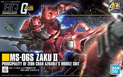 Gundam HG Universal Century MS-06S Zaku II Sclae 1/144
