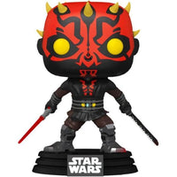 Pop Star Wars Clone Wars Darth Maul with Two Lightsabers Vinyl Figure Chalice Exclusive #450