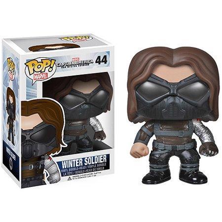 Pop Marvel Captain America Winter Soldier Winter Soldier Masked Vinyl Figure #44