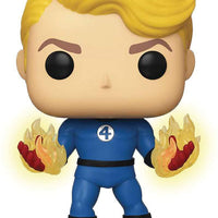 Pop Fantastic Four Human Torch Suited Vinyl Figure Specialty Series