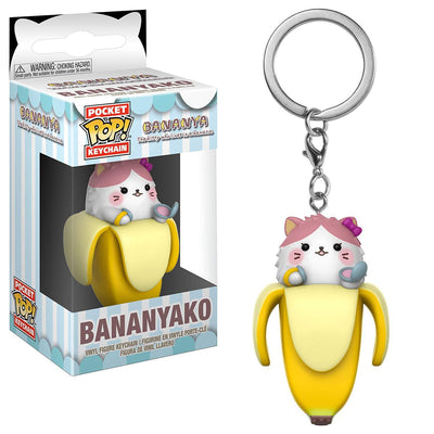 Pocket Pop Bananya Bananyako Vinyl Key Chain