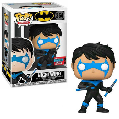 Pop DC Batman Nightwing Vinyl Figure 2020 NYCC Exclusive