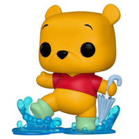 Pop Winnie the Pooh Rainy Day Winnie the Pooh Vinyl Figure BoxLunch Exclusive