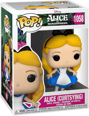 Pop Alice in Wonderland 70th Alice Curtsying Vinyl Figure #1058