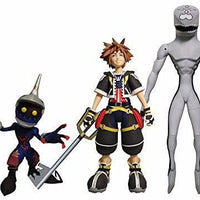 Diamond Select Kingdom Hearts Sora, Dusk, and Soldier Action Figure Set