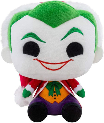 Pop DC Super Heroes Holiday Santa Joker Plush