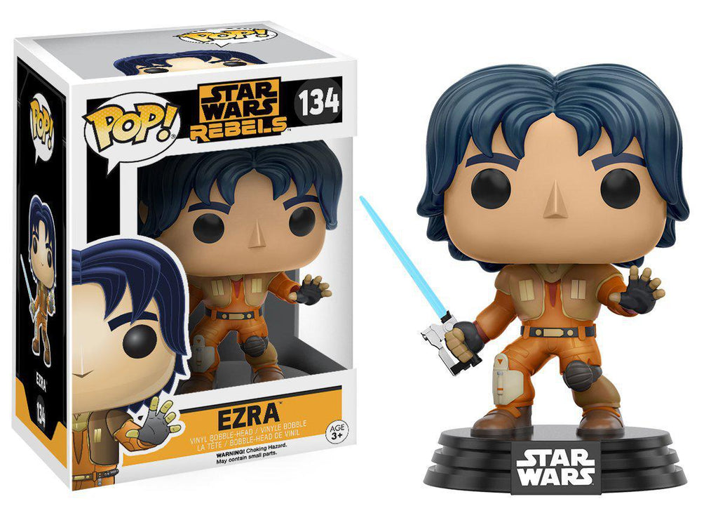 Pop Star Wars Rebels Ezra Vinyl Figure