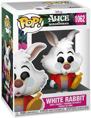 Pop Alice in Wonderland 70th White Rabbit Vinyl Figure #1062