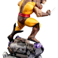 Marvel Comics Danger Room Sessions Wolverine Brown Costume Fine Art Statue