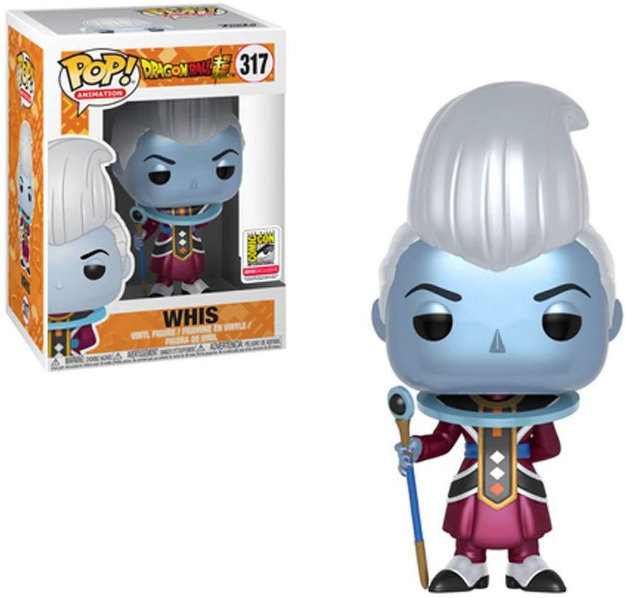 Pop Dragon Ball Super Metallic Whis Vinyl Figure 2018 SDCC Exclusive