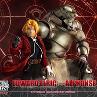 Full Metal Alchemist Brotherhood Edward & Alphonse Elric Collectible Figures Twin Pack 1: 6 Scale